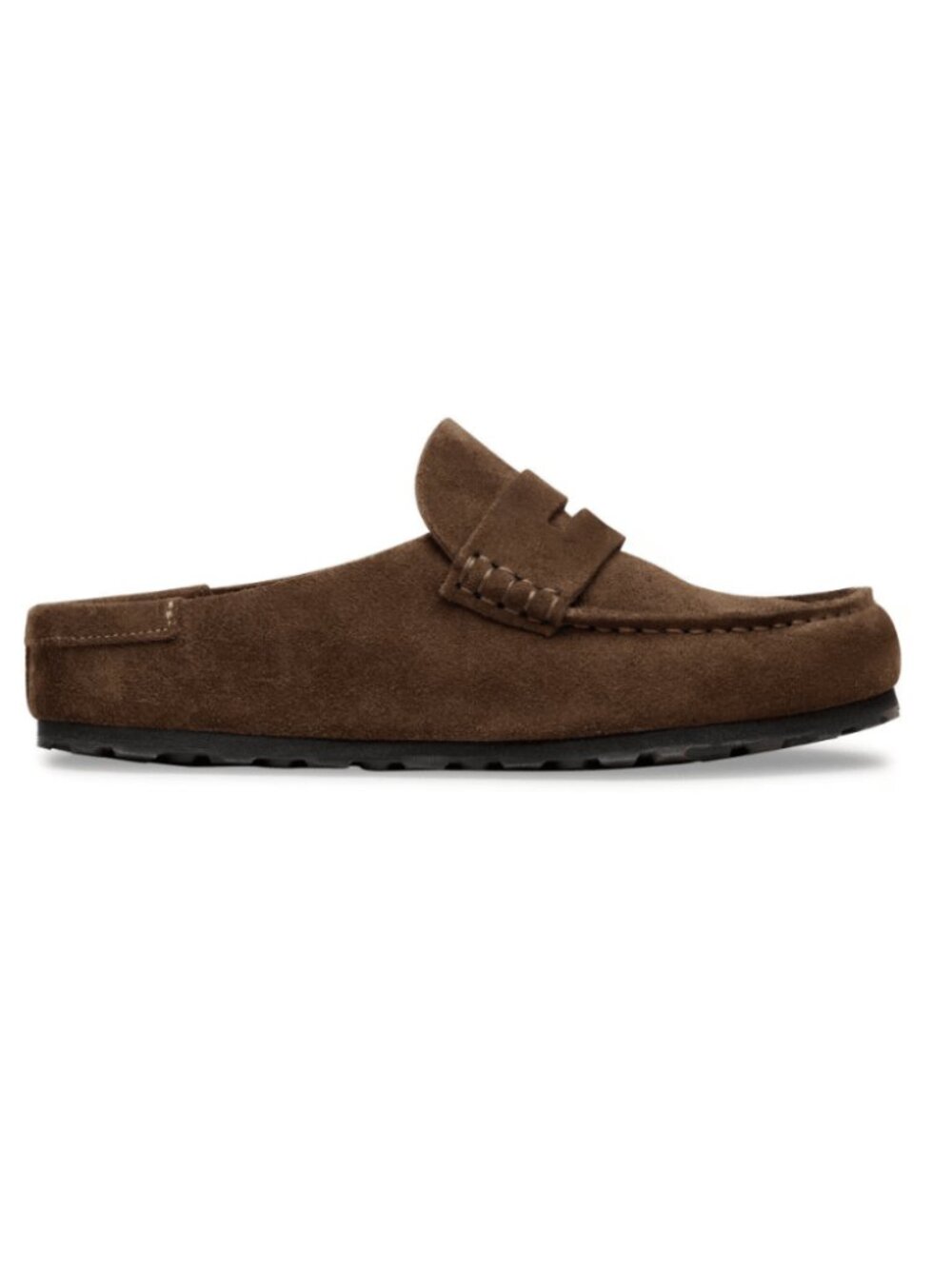 Birkenstock Unisex Naples Wrapped Suede Leather Clogs - Carafe